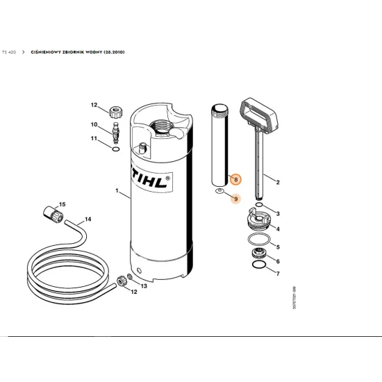 STIHL  Rura pompy 4223 670 6600